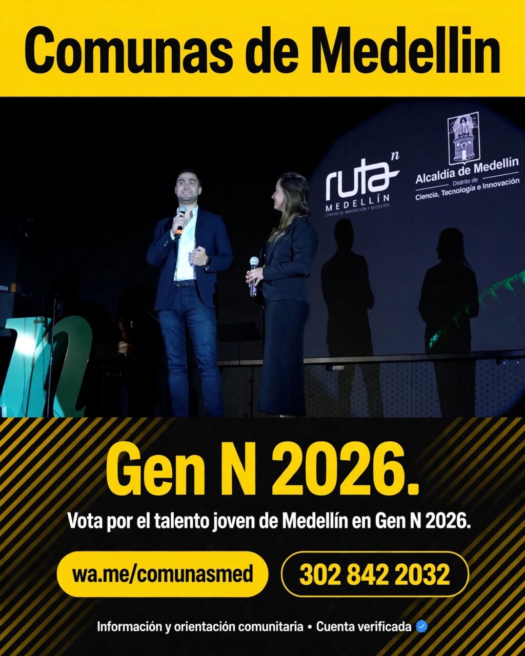 Medellín abre votaciones para Gen N y Proyector 2026