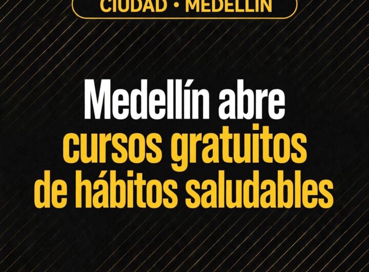Medellín abre cursos gratuitos de hábitos saludables