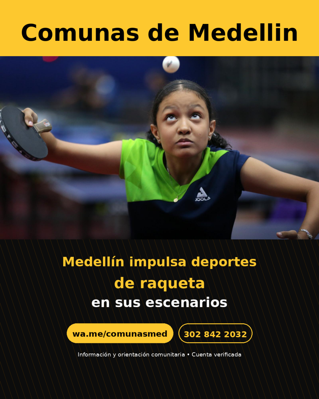 Medellín impulsa deportes de raqueta en sus escenarios