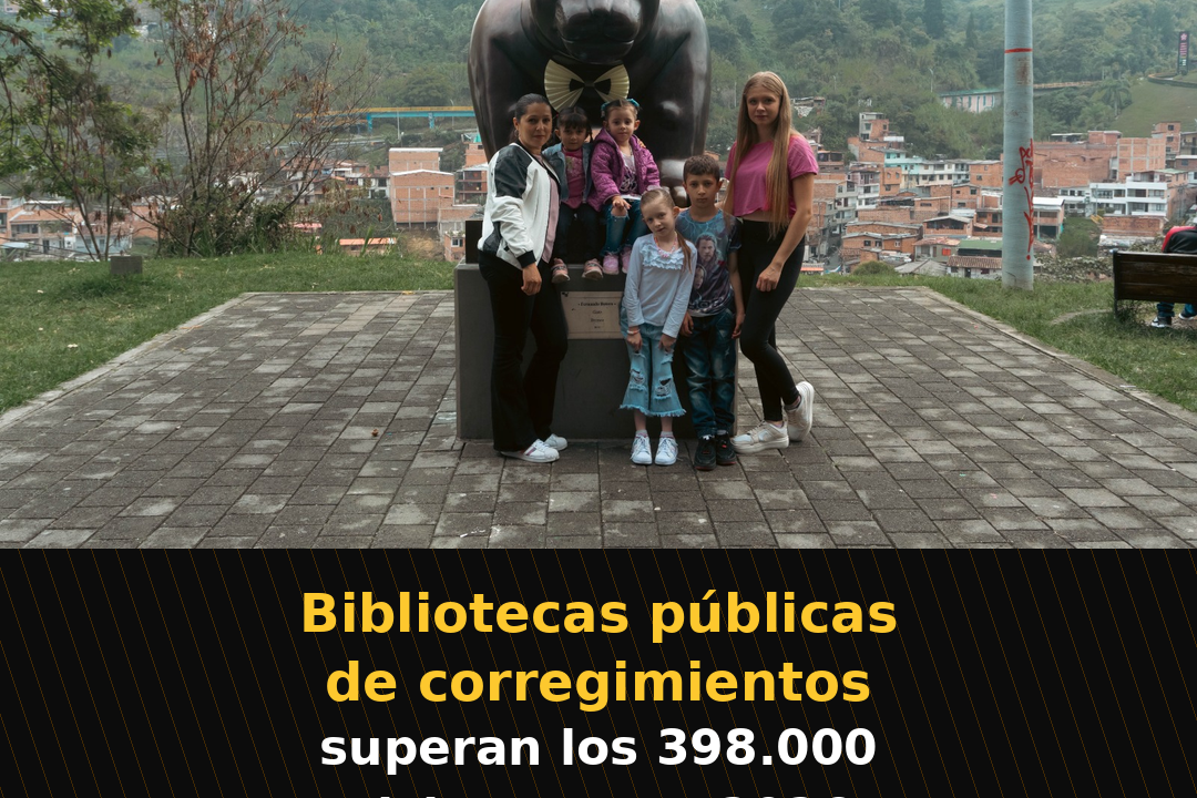 Bibliotecas públicas de corregimientos superan los 398.000 visitantes en 2026