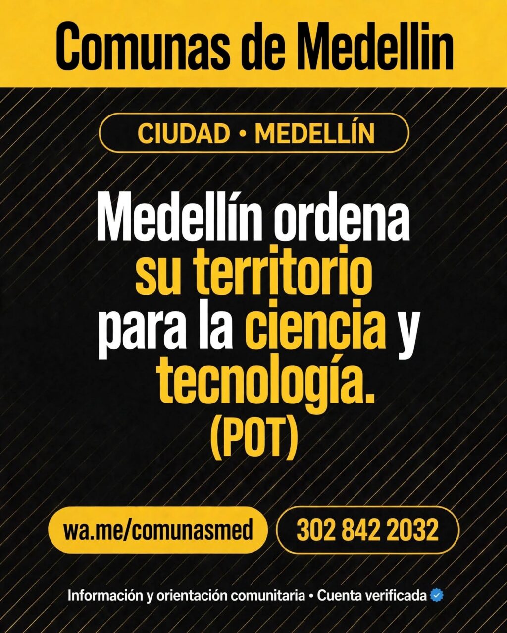Medellín delimitará distritos de ciencia y tecnología en el POT