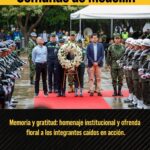 Medellín rinde homenaje a veteranos de Fuerza Pública