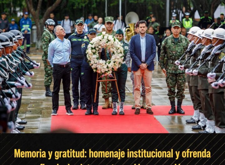 Medellín rinde homenaje a veteranos de Fuerza Pública